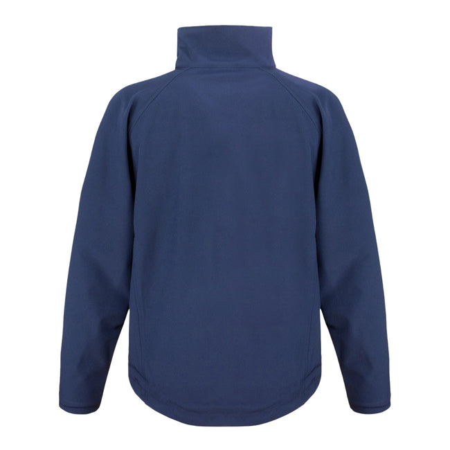 Marineblau - Back - Result Herren Softshell-Jacke, zweilagig, wasserabweisend, atmungsaktiv