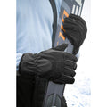 Schwarz - Back - Result TECH Performance Sport Softschell Handschuhe, Wind und Wasser abweisend
