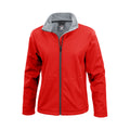 Rot - Front - Result Core Damen Softshell-Jacke
