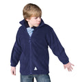 Königsblau - Back - Result Kinder Active Fleece-Jacke Mit Reißverschluss