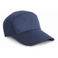 Marineblau - Front - Result Baseball Kappe einfärbig