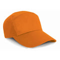 Orange - Front - Result Baseball Kappe einfärbig