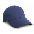 Marineblau - Front - Result Baseball Kappe mit niedrigem Profil