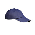 Marineblau-Weiß - Front - Result Baseball Kappe mit niedrigem Profil