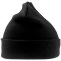 Schwarz - Side - Result Thermo Wintermütze - Skimütze - Mütze mit Thinsulate-Futter