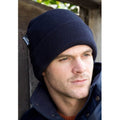 Marineblau - Side - Result Thermo Wintermütze - Skimütze - Mütze mit Thinsulate-Futter