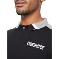 Schwarz - Side - Crosshatch - "Cramsures" Poloshirt für Herren