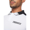 Weiß - Side - Crosshatch - "Cramsures" Poloshirt für Herren