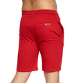 Rot - Back - Crosshatch - "Bengston" Shorts für Herren