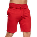 Rot - Side - Crosshatch - "Bengston" Shorts für Herren