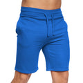 Blau - Side - Crosshatch - "Bengston" Shorts für Herren