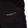 Schwarz-Grau meliert - Close up - Crosshatch - "Traymax" Jogginghosen 2er-Pack für Herren