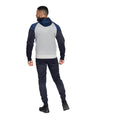 Marineblau - Back - Crosshatch - "Shenmoore" Trainingsjacke für Herren