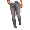 verwaschenes Grau - Front - Crosshatch - "Barbeck" Jeans für Herren