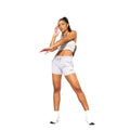 Grau - Pack Shot - NVME - "Shimila" Sweat-Shorts für Damen