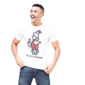 Weiß - Front - Xplicit - "Bad Turkey" T-Shirt für Herren - weihnachtliches Design