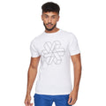 Weiß - Side - Crosshatch - "Allred" T-Shirt für Herren