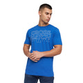 Blau-Weiß-Pfirsich-Natürlich-Hellrosa - Back - Crosshatch - "Feltcast" T-Shirt für Herren (5er-Pack)