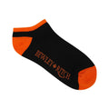 Schwarz-Orange-Blau - Side - Bewley & Ritch - "Culbo" Sneaker-Socken für Herren (5er-Pack)
