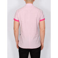 Pink - Back - Bewley & Ritch - "Blanca" Hemd für Herren  kurzärmlig