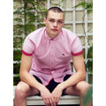Pink - Pack Shot - Bewley & Ritch - "Blanca" Hemd für Herren  kurzärmlig