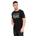 Schwarz-Weiß - Side - Crosshatch - "Arnio" T-Shirt für Herren (2er-Pack)