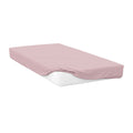 Puder Pink - Front - Belledorm Spannbetttuch, gekämmte Baumwolle, extra tief