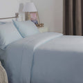 Blau - Back - Belledorm Bettbezug, gebürstete Baumwolle