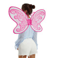 Pink - Back - Bristol Novelty Unisex Schmetterlingsflügel für Erwachsene, Pink