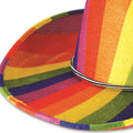 Regenbogen - Back - Bristol Novelty Unisex Cowboyhut für Erwachsene, in Regenbogenfarben