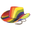 Regenbogen - Front - Bristol Novelty Unisex Cowboyhut für Erwachsene, in Regenbogenfarben
