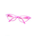 Pink - Back - Bristol Novelty Damen Brille im 50er-Jahre-Stil