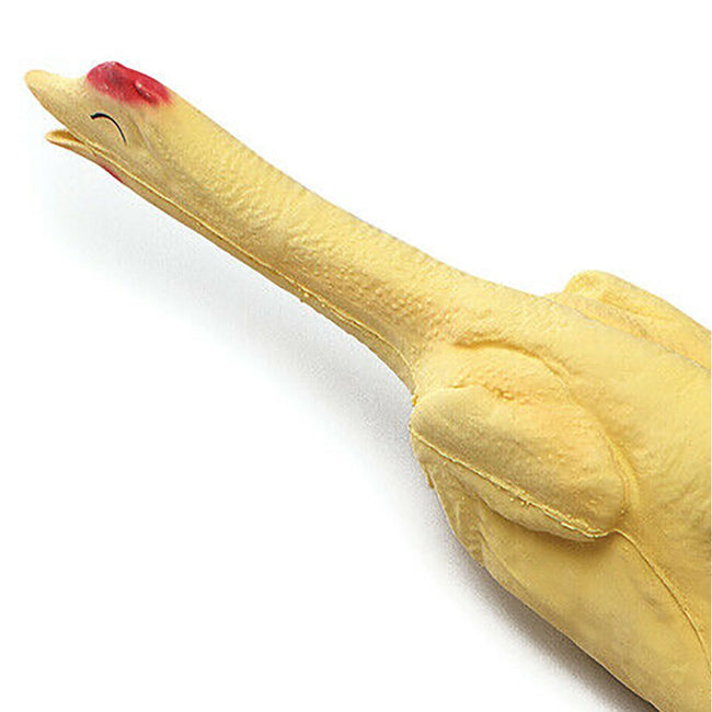 Gelb - Side - Bristol Novelty Gerupftes Huhn, aus Kunststoff