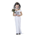 Weiß-Schwarz - Front - Bristol Novelty Kinder Zombiebraut-Kostüm