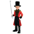 Rot-Schwarz - Front - Bristol Novelty Kinder Zirkusdirektor-Kostüm