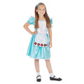 Blau-Weiß - Front - Bristol Novelty Mädchen Kostümkleid mit Spielkarten-Details