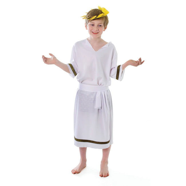 Weiß - Front - Bristol Novelty Kinder Kostüm Grieche