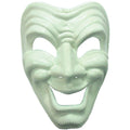 Weiß - Front - Bristol Novelty Unisex Karnevalsmaske Happy für Erwachsene
