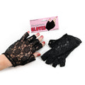 Schwarz - Front - Bristol Novelty - Damen Handschuhe, Spitze Fingerlos