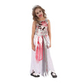 Weiß-Rot - Front - Bristol Novelty Kinder Kostüm Blutige Zombie-Queen