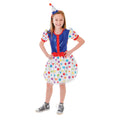 Bunt - Front - Bristol Novelty Kinder - Mädchen Clown-Kostüm