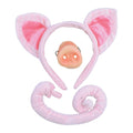 Pink - Front - Bristol Novelty Kinder Schwein-Kostüm Zubehör Set