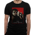 Schwarz-Rot - Back - The Lost Boys - T-Shirt für Herren-Damen Unisex