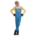 Gelb-Blau - Front - Minions - Kostüm ‘” ’Bob“ - Kinder