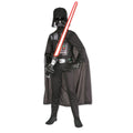 Schwarz - Front - Star Wars - Kostüm ‘” ’"Darth Vader"“ - Jungen
