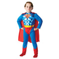 Blau-Rot - Front - Superman - Kostüm - Kinder