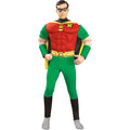 Rot-Grün-Gelb - Front - Batman - "Deluxe" Kostüm ‘” ’Rotkehlchen“ - Herren