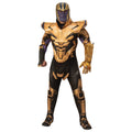 Gold-Schwarz-Violett - Front - Avengers Endgame - "Deluxe" Kostüm ‘” ’"Thanos"“ - Herren