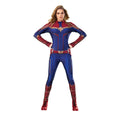 Blau-Rot - Front - Captain Marvel - Kostüm - Damen