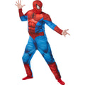 Rot-Blau - Front - Spider-Man - "Deluxe" Kostüm - Herren